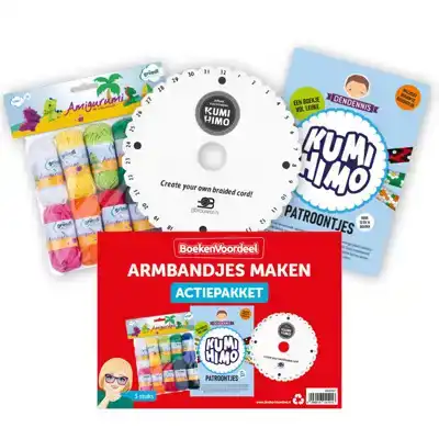 Actie pakket armbandjes maken met de Kumihimo schijf