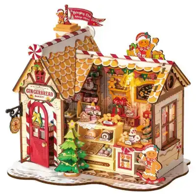 Robotime gingerbread house DG176