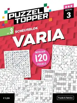 Puzzelblok Varia 3 punt nr.3 Puzzeltopper