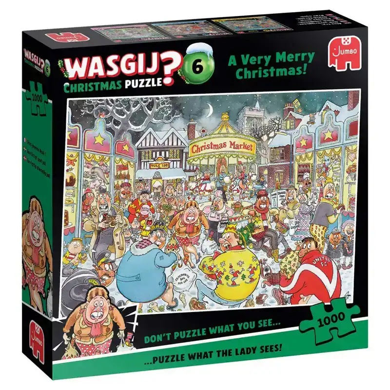 Legpuzzel Wasgij A Very merry christmas