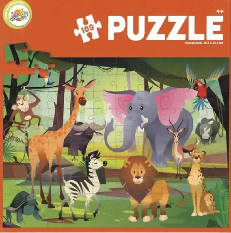 Legpuzzel Dieren 100st