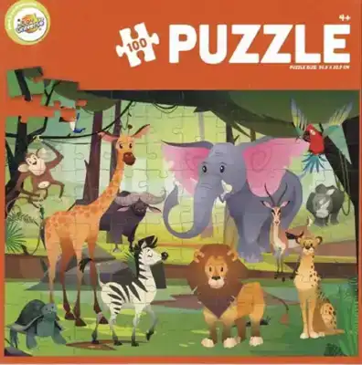 Legpuzzel Dieren 100st