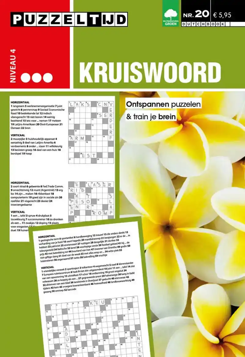 96 pag. Kruiswoord 3 stip nr20