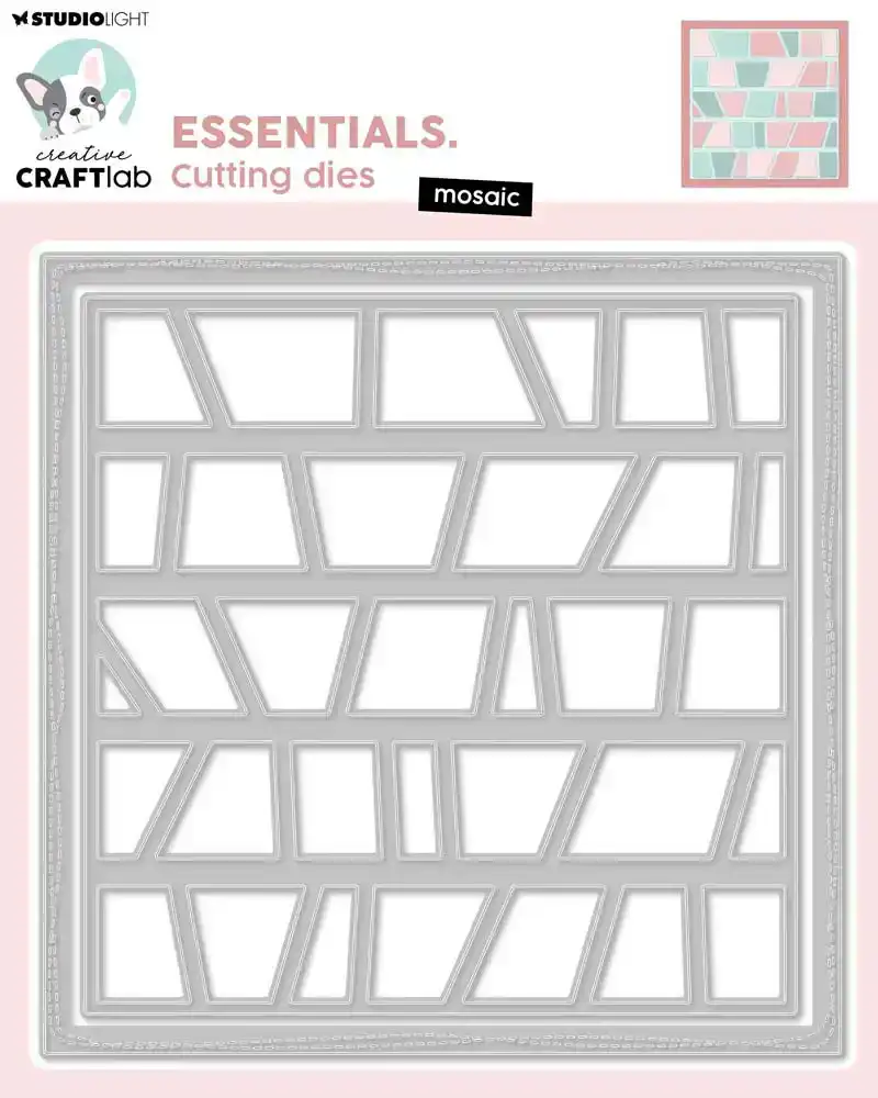 Creative Craftlab snijmal Mosaic Essentials 147x147x1mm 2 PC nr.989
