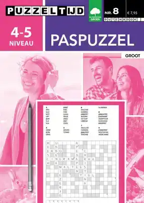 Puzzelboek groot paspuzzel 4-5punt nr8