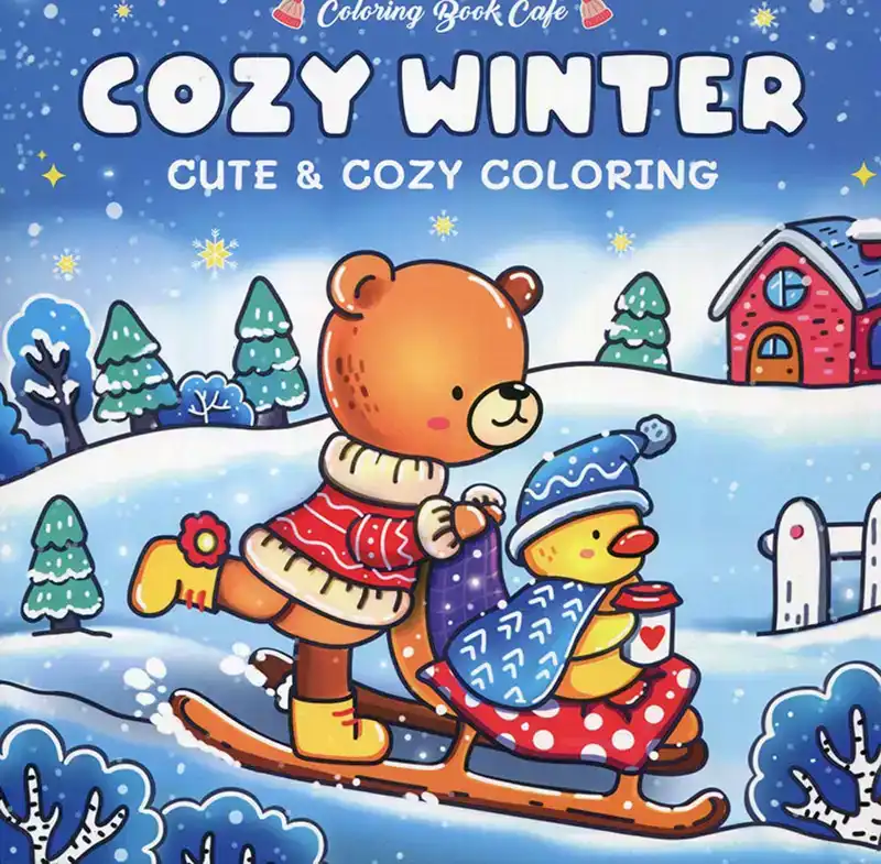 Cozy winter - Cute & cozy colouring