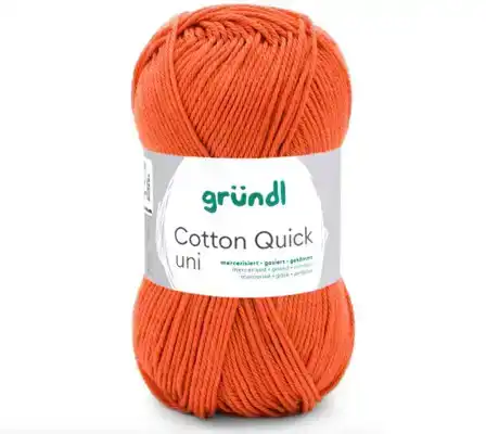 Cotton Quick Uni 176 roestbruin 50 gram