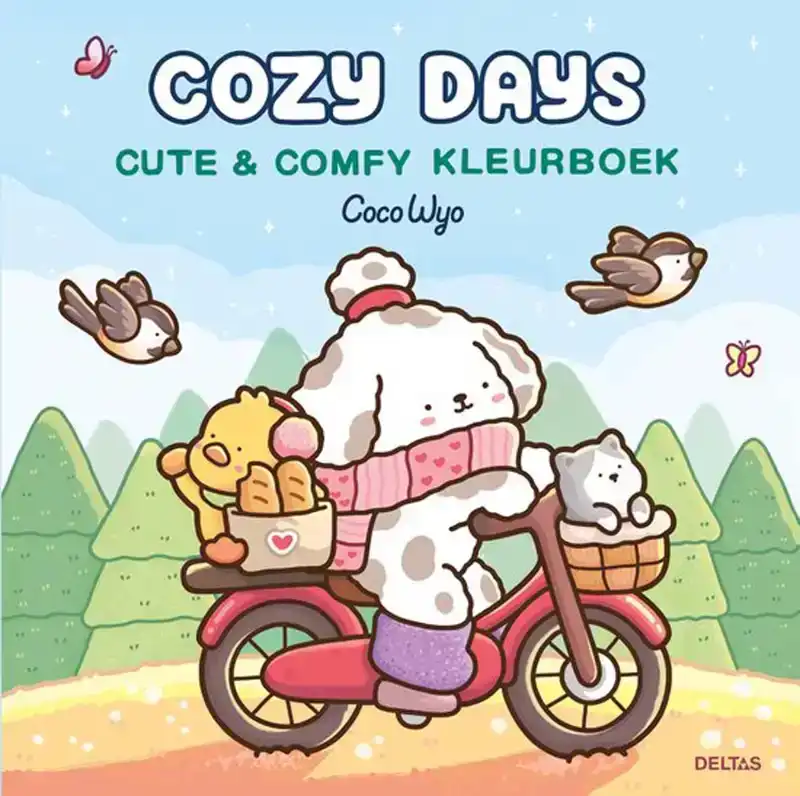 Cozy Days Cute & Comfy kleurboek Coco Wyo<br>