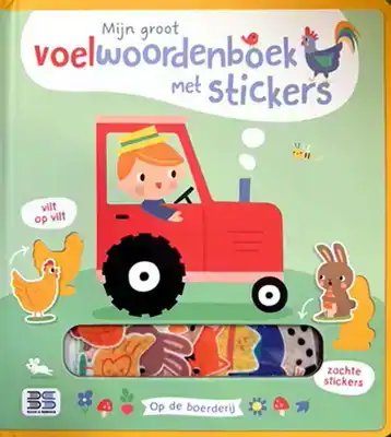 Mijn groot voelwoordenboek met stickers – Op de boerderij