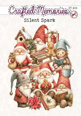 Creatief Art Silent Spark Stansplaatjes 27st