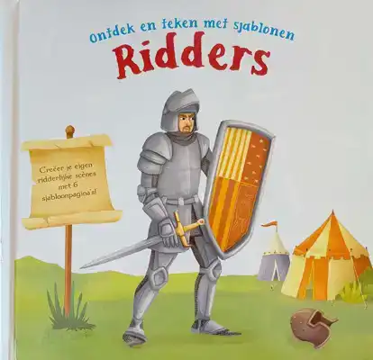Ontdek en teken met sjablonen Ridders