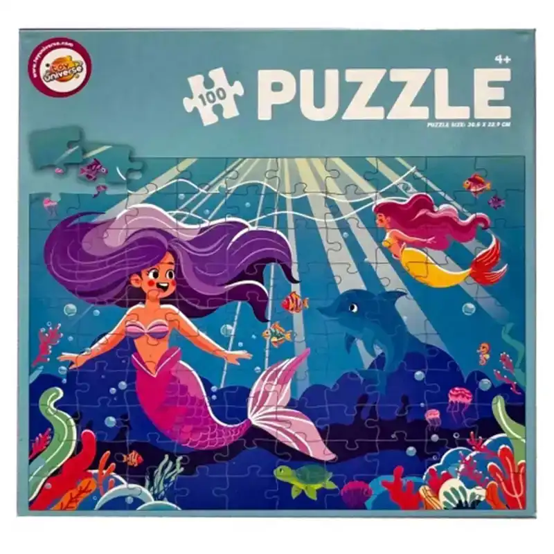 Legpuzzel Zeemeermin 100st