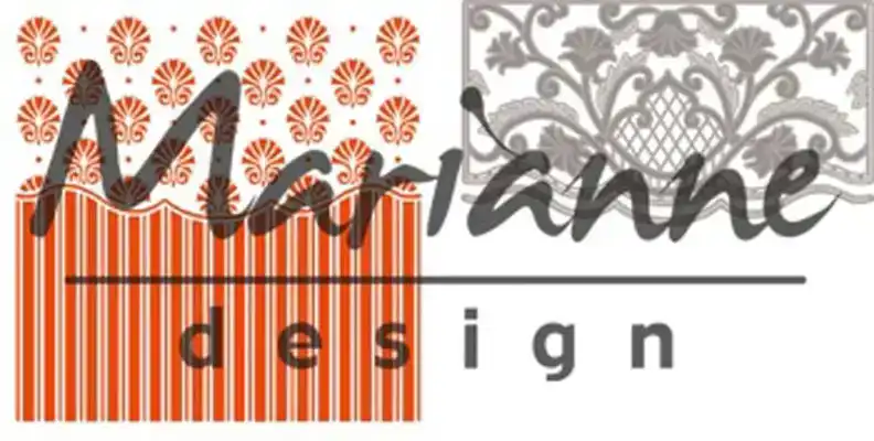 MD Design embossing folder Anja's ornamental