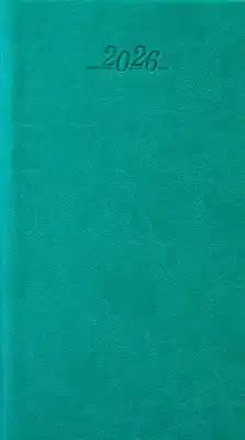 Zakagenda topper staand HK 2026 Turquoise