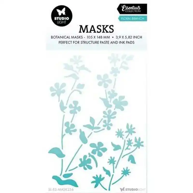 SL Mask floral branch