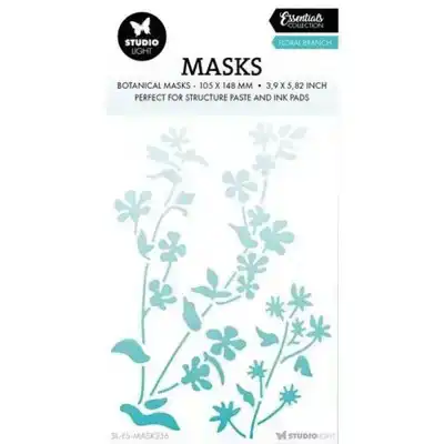 SL Mask floral branch