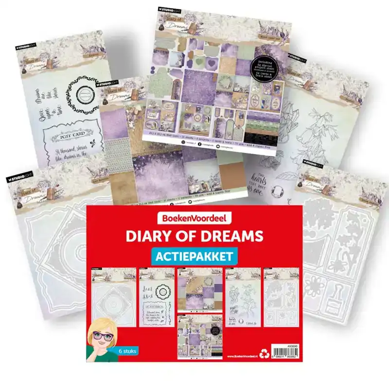 Actie pakket Diary of dreams 6 delig