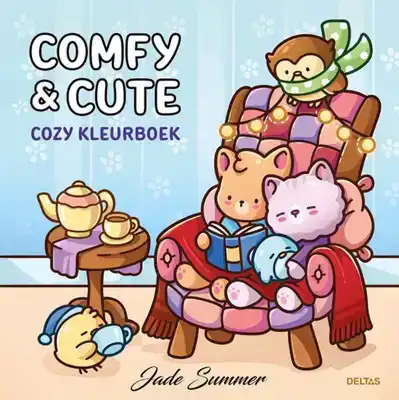 Comfy & Cute cozy kleurboek