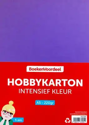 Emma's hobbykarton kerst kleur A5 25vel 220gr