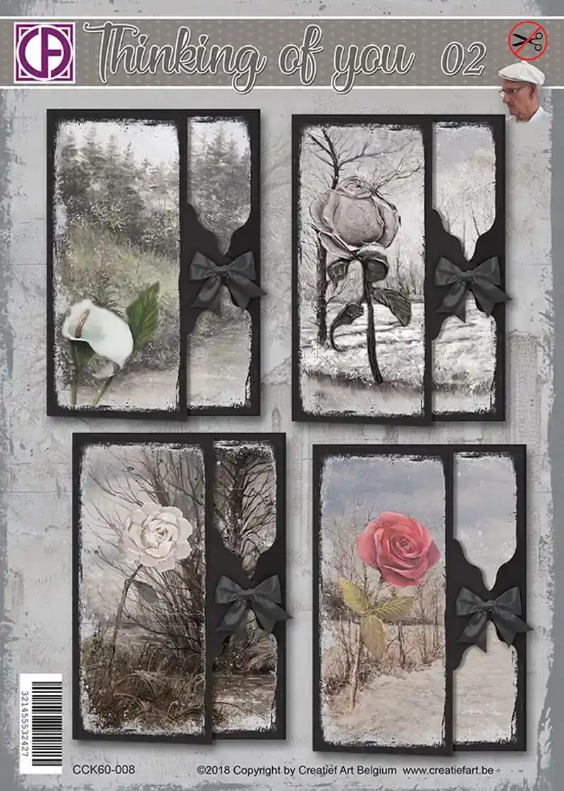 Kaarten pakket Condoleance Thinking of you 02