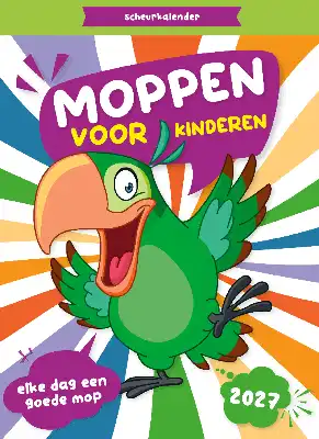 Scheurkalender 2027: elke dag een mop voor kinderen