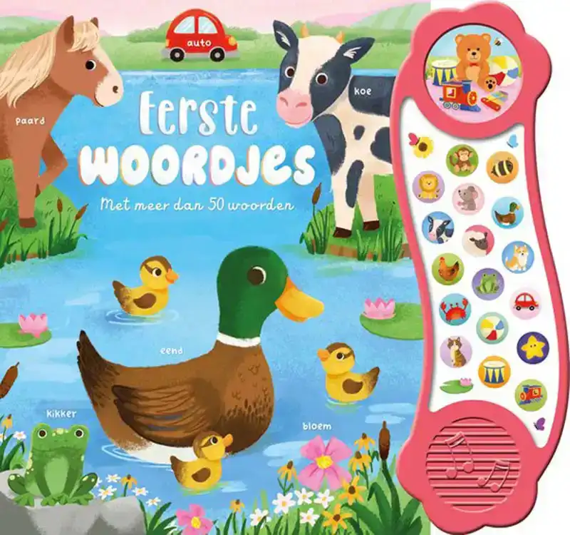 Eerste woordjes geluidenboek