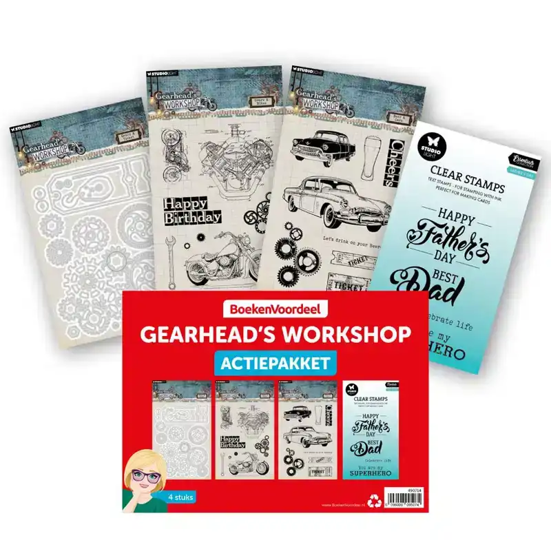 Actie pakket Gearhead's workshop 4-delig