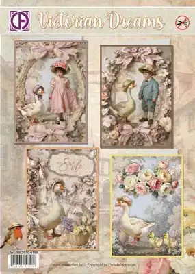 Kaartenpakket Victorian Dreams