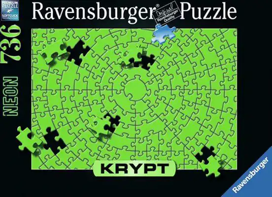Legpuzzel Krypt Neon Green 736 stukjes