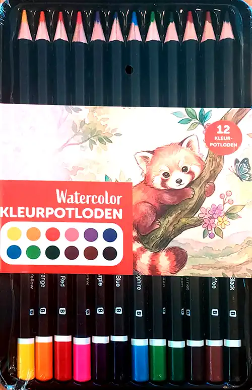 Watercolor Kleurpotloden 12st