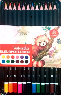 Watercolor Kleurpotloden 12st
