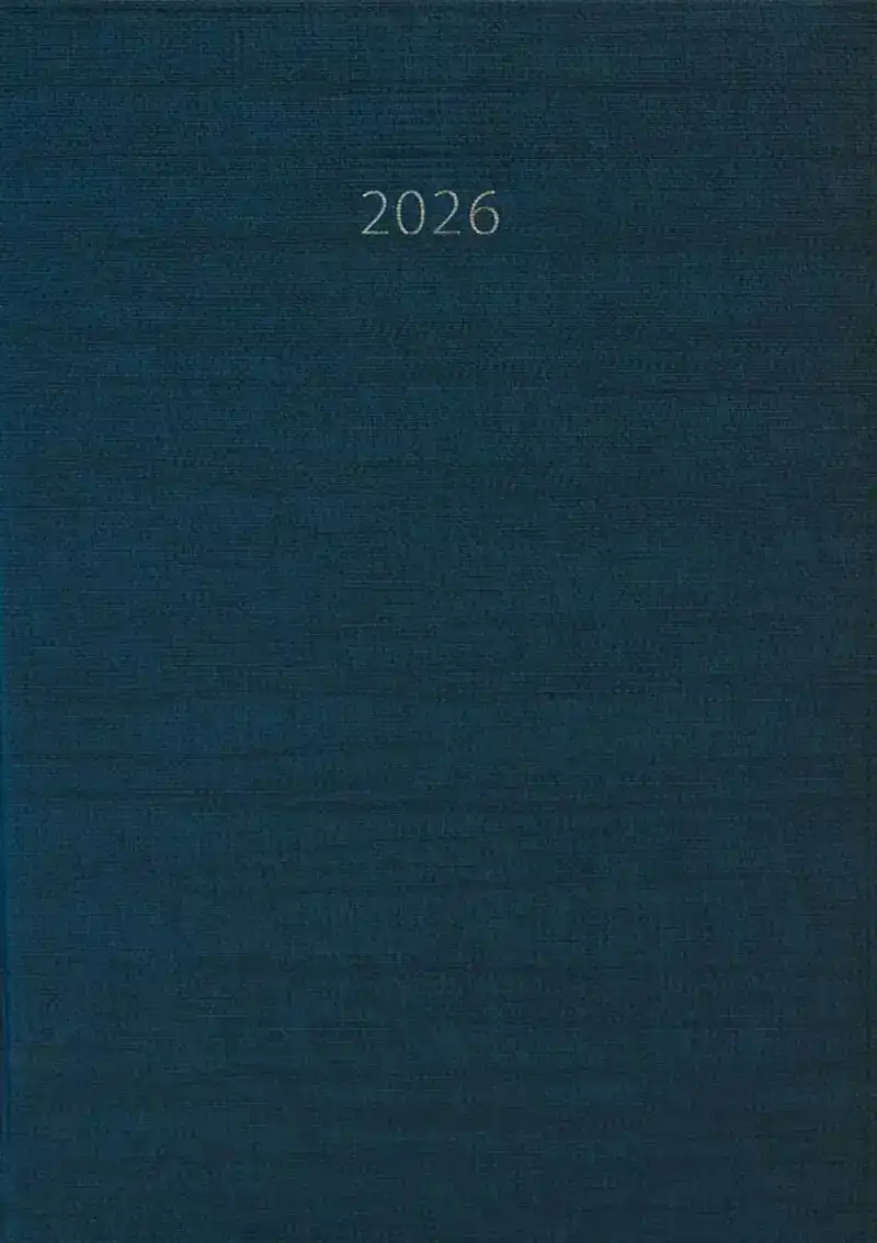 Weekagenda 2026 Blauw 17x24cm