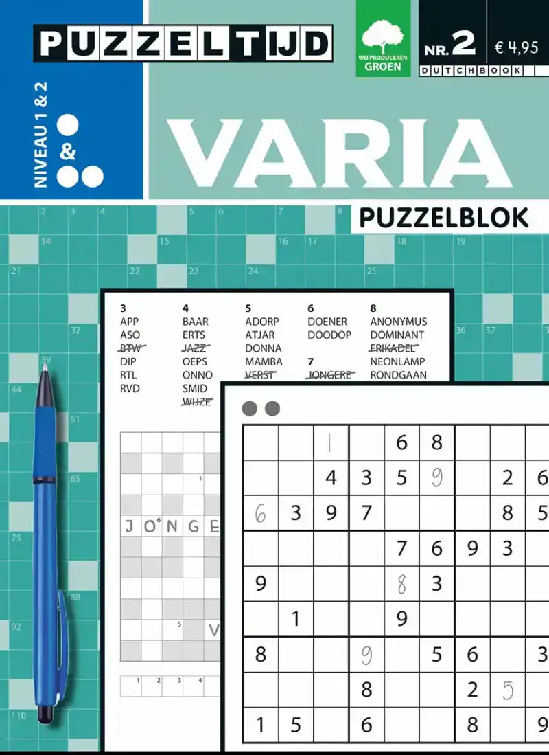 Puzzelblok varia 1-2 punt nr2