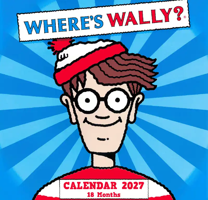 Kalender 2027: where is wally