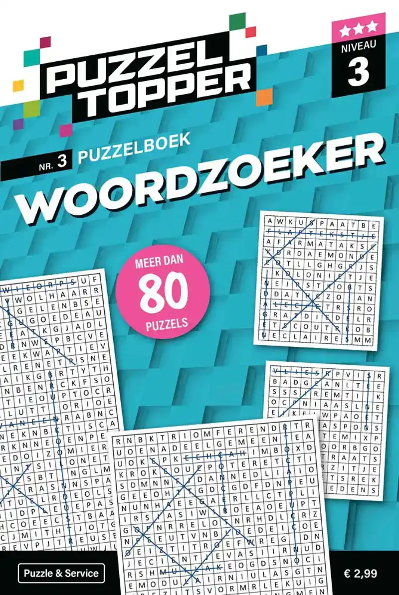 96 pag. Woordzoeker 3 stip nr3 Puzzeltopper