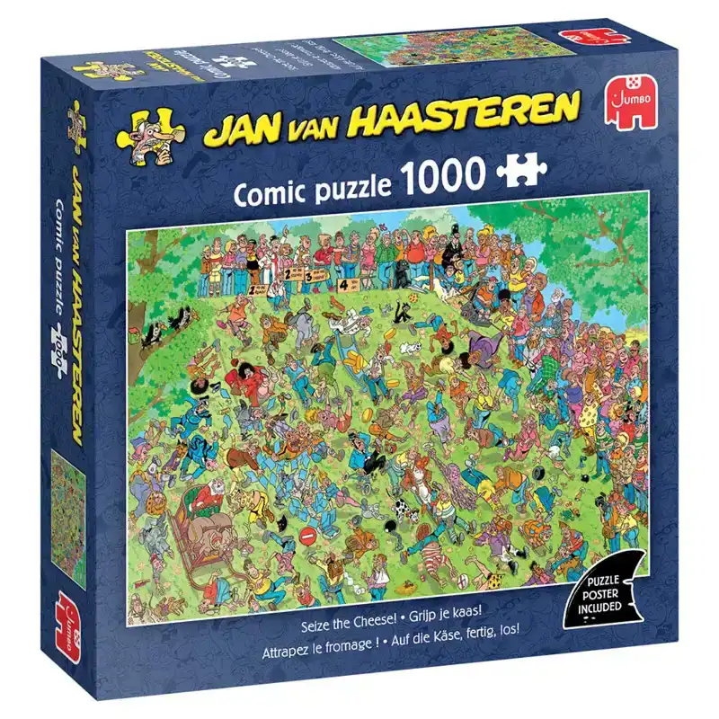 Legpuzzel Jan van Haasteren - Grijp je kaas