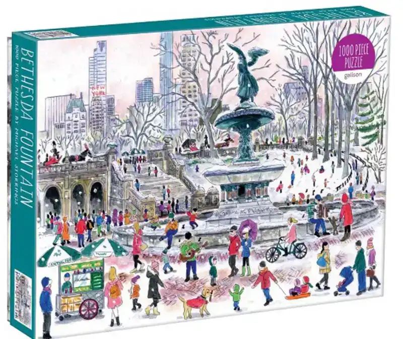 Legpuzzel Galison Bethesda Fountain 1000 stukjes