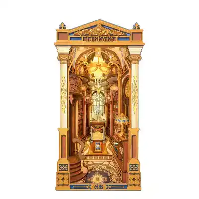 Robotime Book Nook Library of Wonders