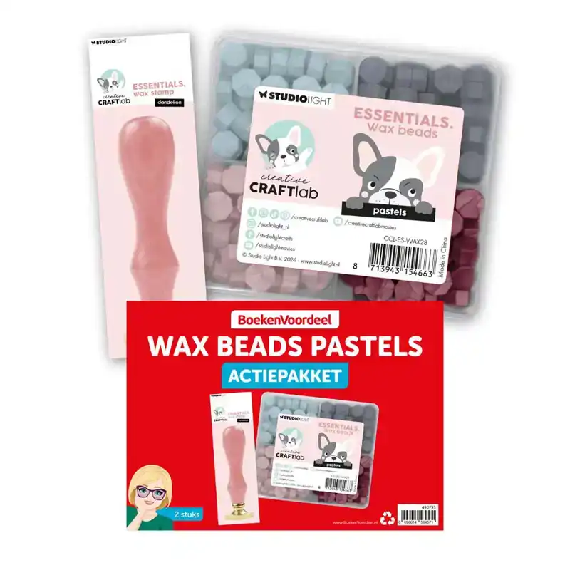 Actie pakket craftlab wax set 2 delig