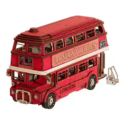 Robotime London Tour Bus