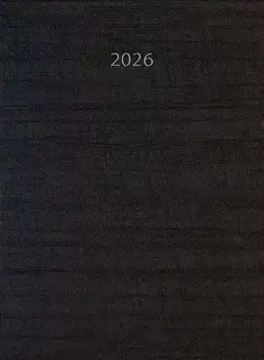 Weekagenda 2026 Zwart 17x24cm