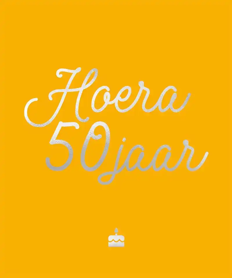 Hoera, 50 jaar!