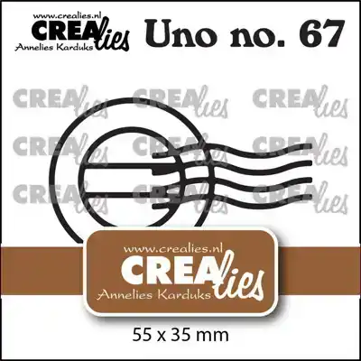 Crealies poststempel
