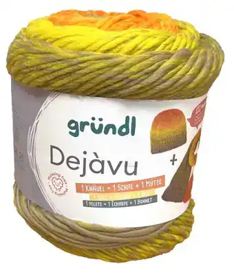 Dejavu 1 bol - 1 sjaal + muts Groen oranje verloop