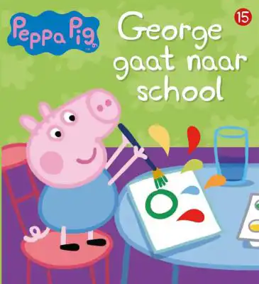 Peppa Pig George Gaat Naar School