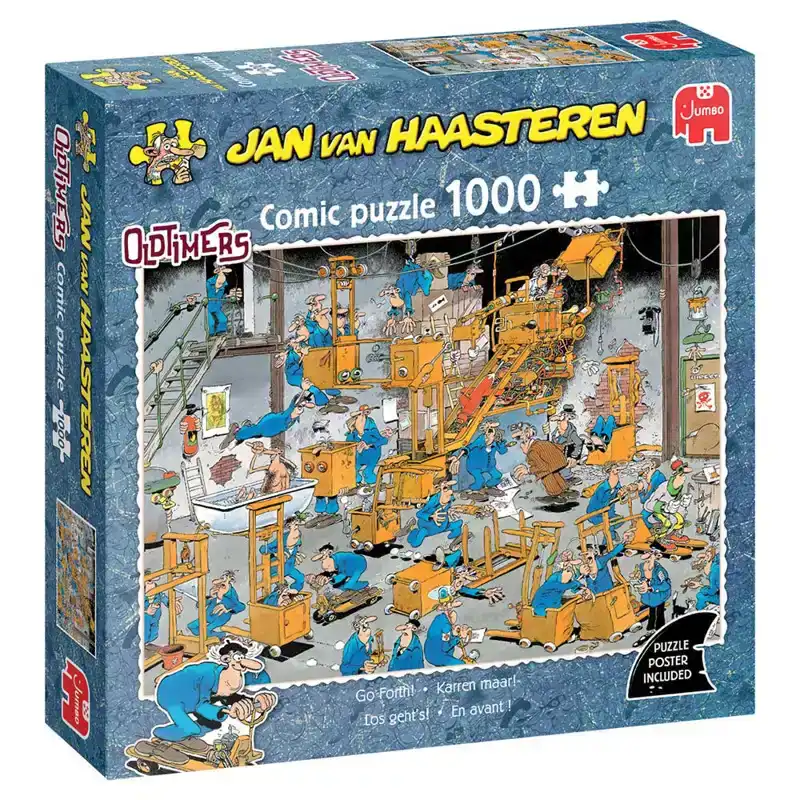 Legpuzzel Jan van Haasteren Oldtimers Karren maar!
