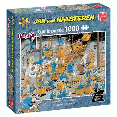 Legpuzzel Jan van Haasteren Oldtimers Karren maar!