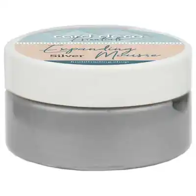 Card Deco Essentials Expanding Mousse Silver