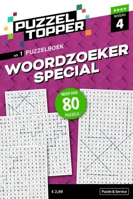 96 pag. woordzoeker special 4 stippen nr.1 puzzeltopper<br>