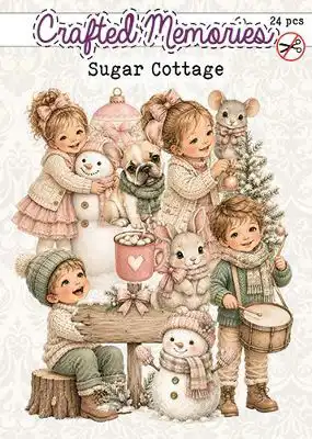Sugar Cottage Stansplaatjes 24 stuks<br>